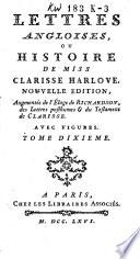 Lettres angloises, ou Histoire de Miss Clarisse Harlove
