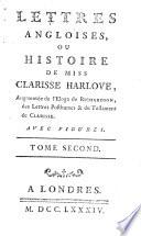 Lettres Angloises, ou Histoire de Miss Clarisse Harlove
