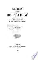 Lettres ... avec les notes de tous les commentateurs