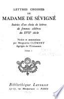 Lettres choisies