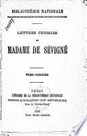 Lettres choisies
