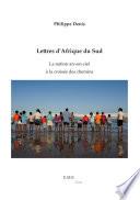 Lettres d'Afrique du Sud