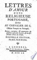 Lettres D'Amour D'Une Religieuse Portugaise0