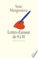 Lettres d'amour de 0 à 10