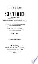 Lettres d'un Docteur Allemand (J. J. Scheffmacher) de l'Université Catholique de Strasbourg à un Gentil-Homme Protestant, sur les six obstacles au salut, qui se rencontrent dans la Religion Luthérienne. (Lettres d'un Théologien de l'Université Catholique de Strasbourg (J. J. Scheffmacher) à un des principaux Magistrats de la même ville, faisant profession de suivre la Confession d'Ausbourg, sur les six principaux obstacles à la conversion des Protestans.) Troisième édition