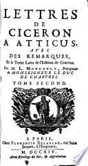 Lettres de Ciceron à Atticus