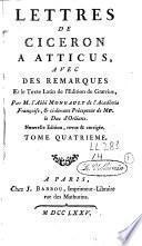 Lettres de Cicéron à Atticus