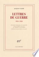 Lettres de guerre