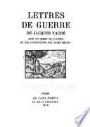 Lettres de guerre
