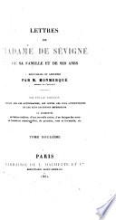 Lettres de Madame de Sévigné de sa famille et de ses amis