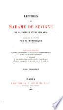 Lettres de Madame de Sévigné