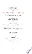 Lettres de Madame de Sévigné