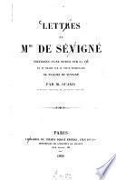Lettres de Mme. de Sévigné