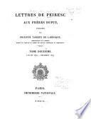 Lettres de Peiresc