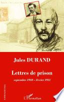 Lettres de prison