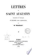 Lettres de Saint Augustin