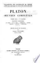 Lettres, dialogues suspects, dialogues apocryphes, tr. par J. Souilhé