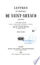 Lettres du Maréchal de Saint-Arnaud