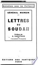 Lettres du Soudan