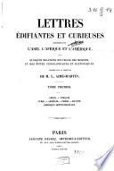 Lettres édifiantes et curieuses concernant l'Asie, l'Afrique et l'Amérique: Grèce, Turquie, Syrie, Arménie, Perse, Égypte, Amérique septentrionale