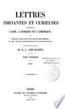 Lettres édifiantes et curieuses concernant l'Asie, l'Afrique et l'Amérique