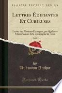 Lettres Édifiantes Et Curieuses, Vol. 7