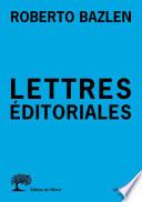 Lettres éditoriales