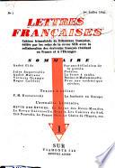 Lettres françaises