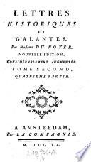 Lettres historiques et galantes