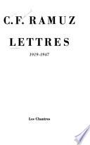 Lettres ...