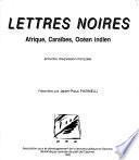 Lettres noires