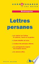 Lettres persanes - Montesquieu
