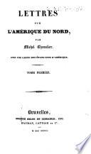 Lettres sur l'Am B erique du Nord