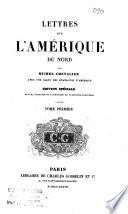 Lettres sur l'Amérique du Nord