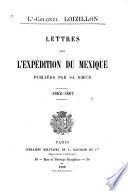 Lettres sur l'expédition du Mexique