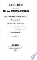 Lettres sur l'origine de la chouannerie et sur les chouans du Bas-Maine