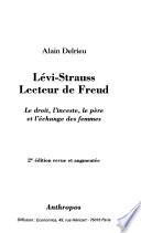 Lévi-Strauss, lecteur de Freud