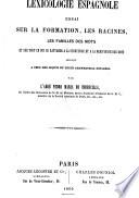 Lexicologie espagnole