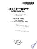 Lexique de transport international