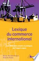 Lexique du commerce international