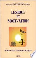 Lexique et motivation