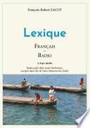 Lexique Français - Badjo