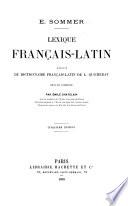 Lexique français-latin