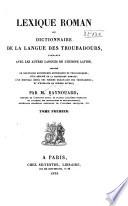 Lexique roman: Recherches. Grammaire. Pośies