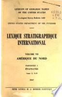 Lexique stratigraphique international