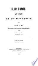 Li ars d'amour, de vertu et de boneurté