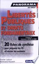 Libertés publiques et droits fondamentaux