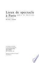 Lieux de spectacle à Paris
