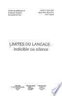 Limites du langage