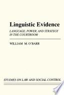 Linguistic Evidence